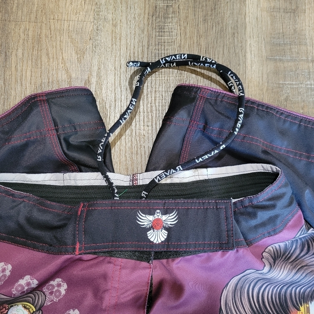 RAVEN Colorful Day of the Dead Board Shorts - Picture 7 of 11